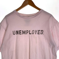 TENDERLOIN テンダーロイン UNEMPLOYED プリント 半袖 Tシャツ ホワイト Size L 福生店