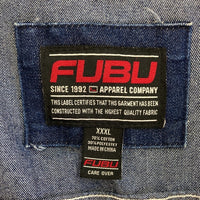 FUBU フブ ジップアップデニムジャケット ブルー sizeXXXL 瑞穂店