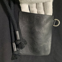 LOEWE ロエベ Anagram Patch Pocket Hoodie アナグラムパッチポケット プルオーバースウェットパーカー ブラック H526Y25X30 Size S 福生店