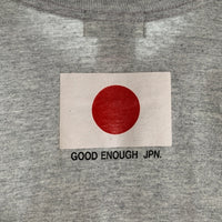 90's GOODENOUGH グッドイナフ 日の丸 半袖 Tシャツ グレー Size L 福生店