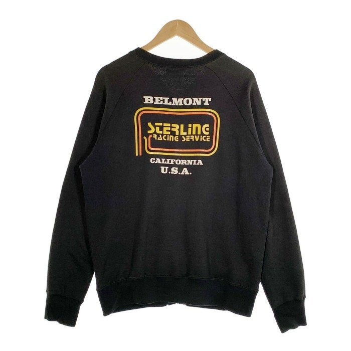 The Real McCoy's リアルマッコイズ Buco ブコ プリント ジップアップスウェットトレーナー ブラック Size L 福生店