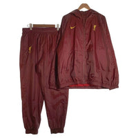 NIKE ナイキ リヴァプール NSW ウーブン フーディ トラックスーツ 上下セット ダークレッド FQ3039-619 Size XL 福生店