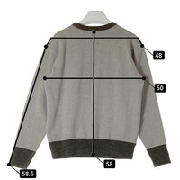 Deluxeware Clothing デラックスウェアークロージング バイカラー スウェットトレーナー グレー sizeM 瑞穂店