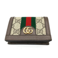 Gucci グッチ オフィディア GGスプリーム 二つ折り財布 ウォレット 323155 0416 ブラウン 瑞穂店