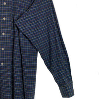 Ralph Lauren ラルフローレン BLAKE ボタンダウン チェックシャツ ブルー コットン Size L 福生店