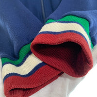 50's 60's Press-Gard ELDERADO アクリルニット ジップアップ トラックジャケット ネイビー Size XL(18-20) 福生店