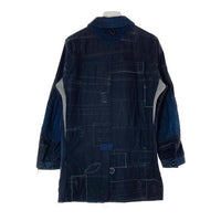 JUNYA WATANABE COMME des GARCONS MAN ジュンヤワタナベ コムデギャルソンマン WO-C002 AD2014 ジャポニズム期 リバーシブル 刺し子 パッチワーク コート インディゴ sizeS 瑞穂店