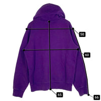 SUPREME シュプリーム 19SS Star Zip Up Sweatshirt スタージップアップスウェットパーカー パープル Size M 福生店