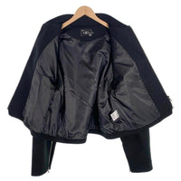 FRKM SCD エフアールケーエム エスシーディー ポリエステル アクリル ジップアップジャケット ブラック Size M 福生店