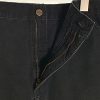 00's Carhartt カーハート ダック ペインターショートパンツ ワーク ブラック B26 BLK メキシコ製 Size 36 福生店