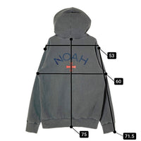 NOAH ノア 18-070-122-0015-1-0 ジップパーカー グレー sizeL 瑞穂店