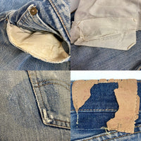 LEVI’S リーバイス 501 ビッグE ボタン裏2 足長R 並行ステッチ ウォッチポケット裏チェーン セルビッジ裏シングル 赤タブ欠損 デニムパンツ インディゴ size31 瑞穂店