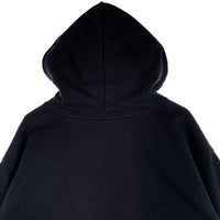 HUF ハフ ESSENTIALS OG LOGO HOODIE エッセンシャルズ ボックスロゴ フーディー パーカー ブラック Size M 福生店