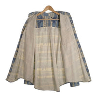 90's L.L.Bean エルエルビーン 総柄プリント ボタンダウンシャツ ブルー USA製 Size XXL 福生店