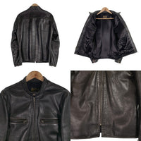 Buco ブコ J-100 ホースハイド シングルライダースジャケット ブラック リアルマッコイズ Size 40 福生店