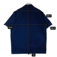WTAPS ダブルタップス 211WVDT-SHM04 リップストップ ミリタリーシャツ ネイビー size3 瑞穂店