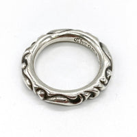 Chrome Hearts クロムハーツ(原本無) SCRL BAND スクロール バンド リング SV925 約11.4g Size24号 瑞穂店