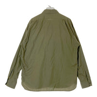 BUZZ RICKSON’S バズリクソンズ BR28219 ユーティリティシャツ N-3 復刻 長袖シャツ USNスタンプ 海軍 カーキ size17 瑞穂店