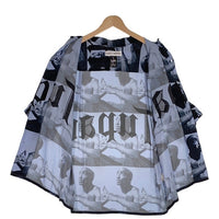 WACKOMARIA ワコマリア TUPAC HAWAIAN SHIRT 2パック ハワイアンシャツ アロハ ブラック ブルー Size XL 福生店