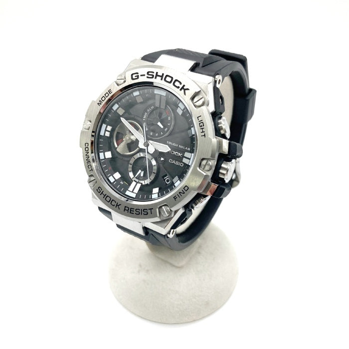 CASIO カシオ G-SHOCK GST-B100 5513 G-STEEL タフソーラー Bluetooth搭載 腕時計 モバイルリンク  箱ケース付 ブラック 瑞穂店