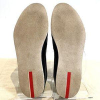 PRADA SPORT プラダスポーツ ナイロン レザー スリッポン スニーカー ブラック 4D2806 Size 8 (27cm) 福生店