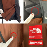 SUPREME シュプリーム 22AW THE NORTH FACE ノースフェイス Steep Tech Apogee Jacket スティープテックアポジージャケット ブラウン NY52203I Size XXL 福生店