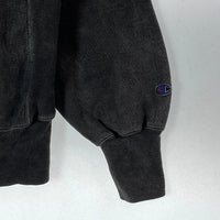 Champion チャンピオン REVERSE WEAVE 90s 後染め スウェットトレーナー ブラック sizeL 瑞穂店