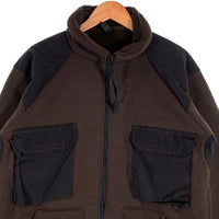 U.S.ARMY 米軍 ベアージャケット フリース パイル ブラウン 8415-01-228-1356 95年会計 ② Size L 福生店