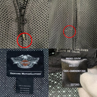 Harley-Davidson ハーレーダビッドソン ライディング メッシュジャケット ブラック 98092-15VM 04/2017 Size XL 福生店