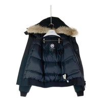 CANADA GOOSE カナダグース 7958JM R LABRADOR ラブラドール ファーフード付き ダウンジャケット ブラック sizeXS 瑞穂店