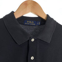 POLO RALPH LAUREN ポロラルフローレン 鹿の子 ポロシャツ 半袖 ブラック Size L 福生店