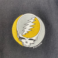 90-00's GRATEFUL DEAD グレイトフルデッド プリントTシャツ ブラック Hanes2枚タグ メキシコ製 Size M 福生店