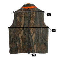 WINCHESTER ウィンチェスター リバーシブルベスト リアルツリー オレンジ 中綿 TREBARK Size XL 福生店