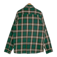 LFYT エルエフワイティー オンブレチェック フランネルシャツ ワーク グリーン ラファイエット Size XXL 福生店