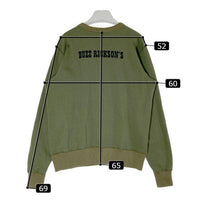 BUZZ RICKSONS バズリクソンズ PEANUTS ピーナッツ スヌーピー セットインクルーネックスウェットトレーナー オリーブ BR69273 Size XL 瑞穂店