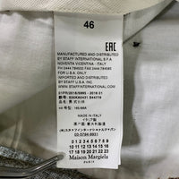 Maison Margiela メゾンマルジェラ テーパードスラックス パンツ ウール シルク リネン ブラウン S30KA0431 S44778 Size 46 福生店