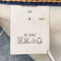 STUSSY ステューシー 00's ROUGH&RUGGED DENIM ポケット刺繍ロゴ デニムパンツ インディゴ size34 瑞穂店