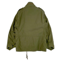 70's U.S.ARMY 米陸軍 M-65 3rd ミリタリー フィールドジャケット オリーブ ALPHA社 グレーライナー 襟SCOVILLファスナー 72年会計 Size L-R 福生店
