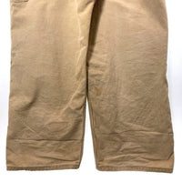 Carhartt カーハート R01 BRN USA製 ダブルニー オーバーオール ブラウン size48 瑞穂店