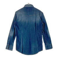 DSQUARED2 ディースクエアード 02PR/2018/1863/1 デニム ウエスタンシャツ インディゴ size48 瑞穂店