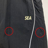 WIND AND SEA ウィンダンシー ナイロン トラックパンツ ブラック WDS-O-SSD-24-Q4-PT-01 Size M 瑞穂店