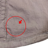 60's BIG MAC ビッグマック マチ付 半袖 ワークシャツ グレー VAT DYED ペニーズ Size M 相当 福生店