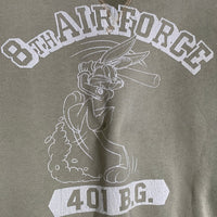 TOYS McCOY トイズマッコイ 8TH AIR FORCE 401 B.G. 両V スウェットトレーナー グリーン Size L 福生店