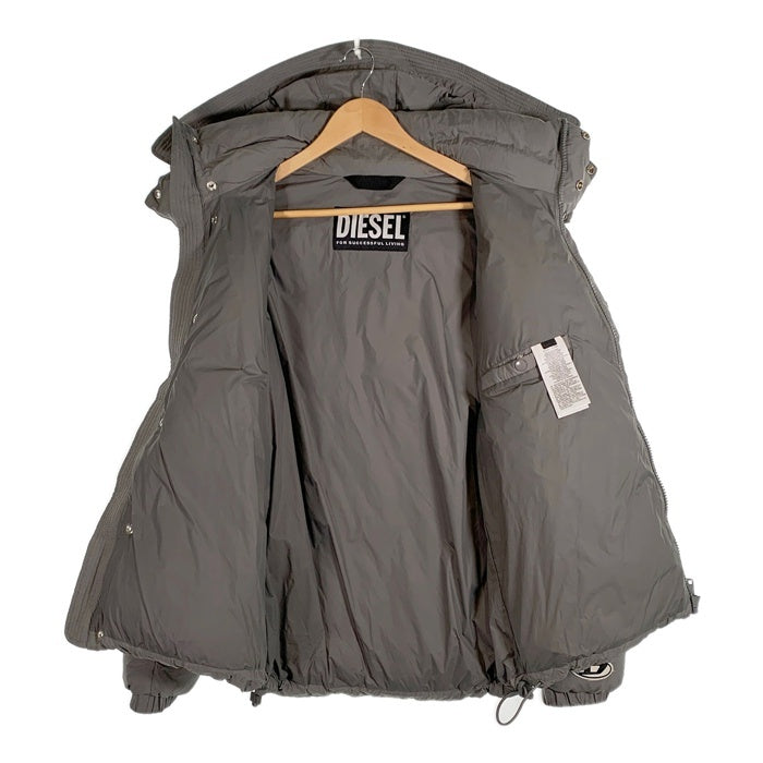 DIESEL ディーゼル W-ROLF-FD-NW ナイロン 中綿ジャケット グレー Size