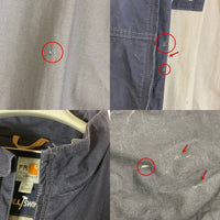 Carhartt カーハート FR フルスイング クイックダックジャケット 企業ロゴ ネイビー sizeXL 瑞穂店