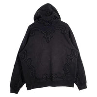 SUPREME シュプリーム 23SS Western Cut Out Hooded Sweatshirt ウエスタンカットアウト プルオーバースウェットパーカー ブラック Size L 福生店