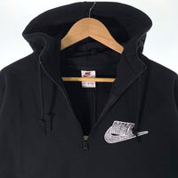 SUPREME シュプリーム 21SS NIKE ナイキ Half Zip Hooded Sweatshirt ハーフジップ プルオーバースウェットパーカー ブラック DB2842-010 Size M 福生店
