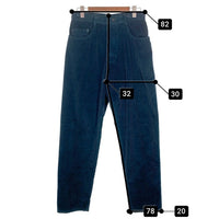 80's STUSSY ステューシー 太畝コーデュロイ 5ポケットパンツ テーパード グリーン USA製 TALON42 黒タグ Size 31 福生店