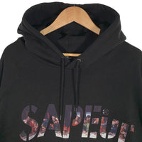 SAPEur サプール The Last Supper プルオーバースウェットパーカー ブラック 最後の晩餐 Size L 福生店