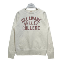 DELUXEWARE デラックスウエア ラグランスリーブ クルーネックスウェットトレーナー ホワイト Size M 瑞穂店